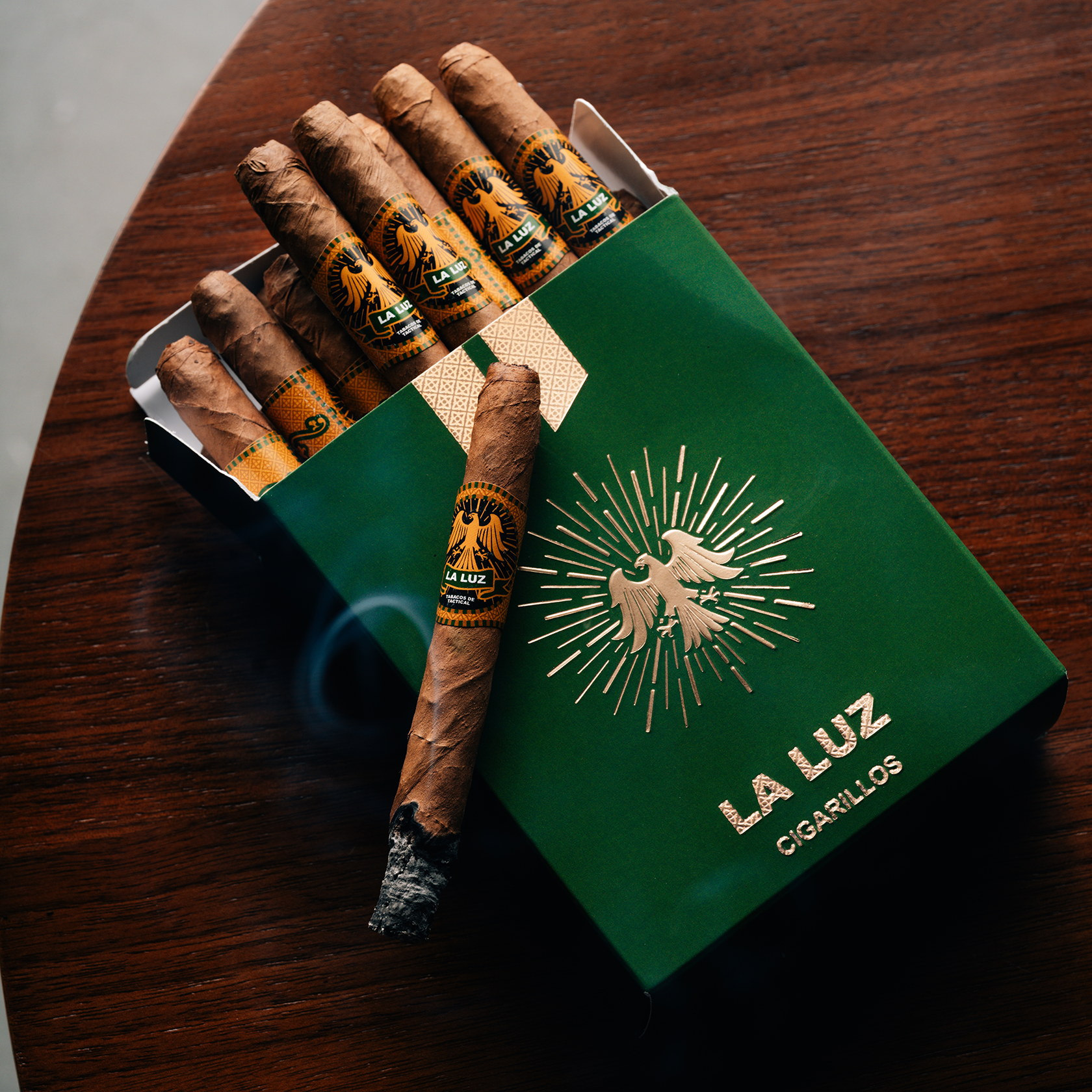 la cigarette prices Green Humidors & La Luz Panatela's – Tobacco Tactical