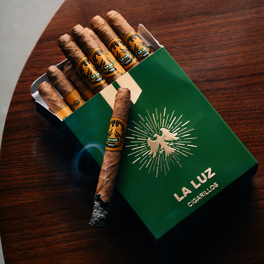 Green Humidors & La Luz Panatela's
