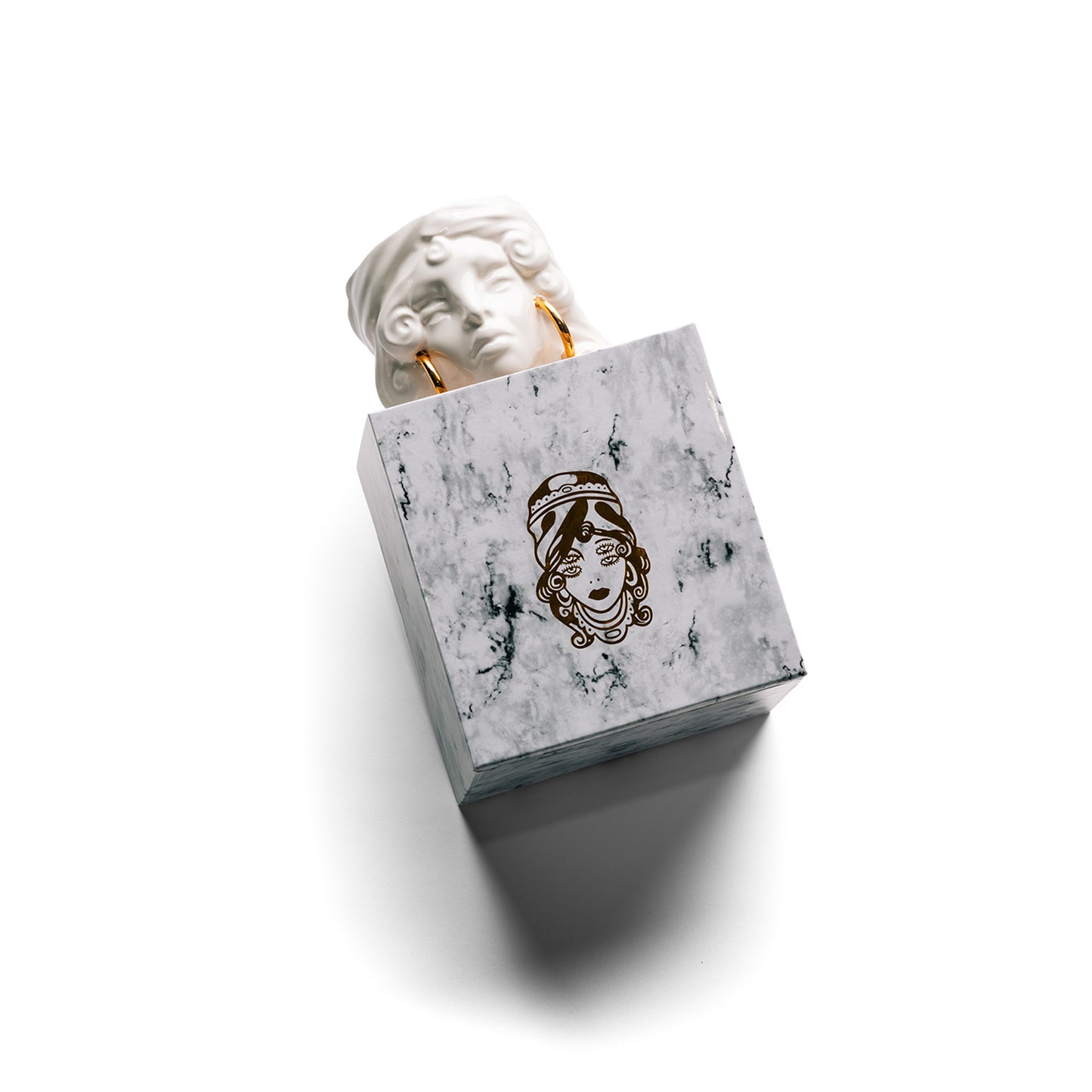 GYPSY BUST ASHTRAY