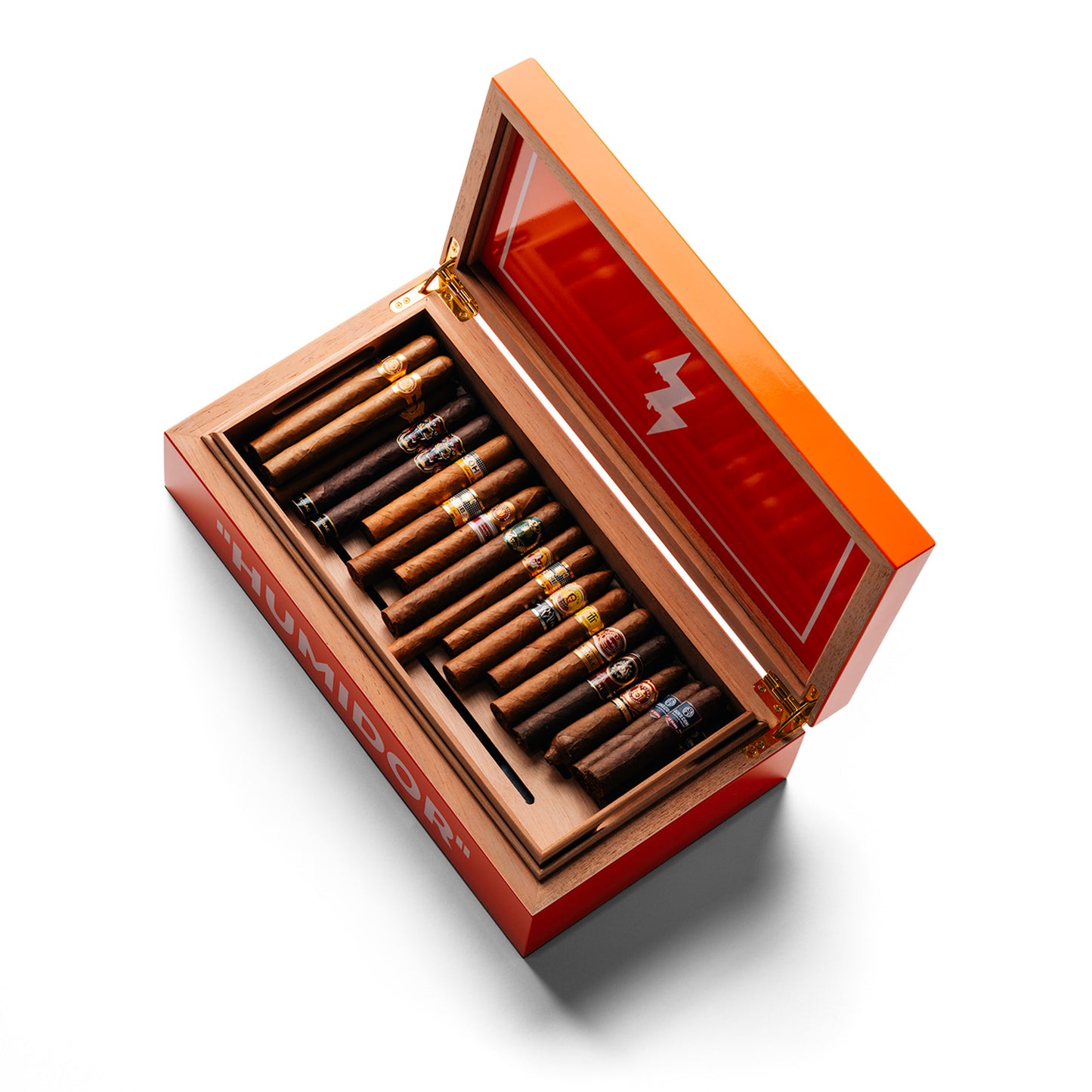 ORANGE "HUMIDOR" MOISTURE BOX - BLEMS