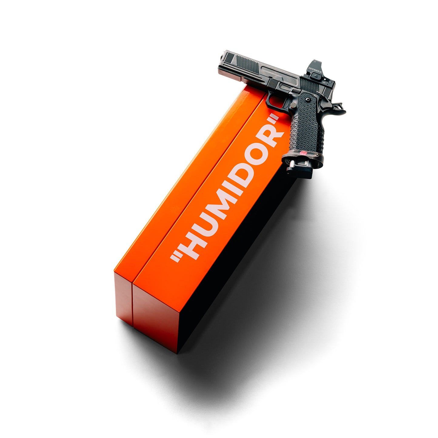 ORANGE "HUMIDOR" MOISTURE BOX - BLEMS