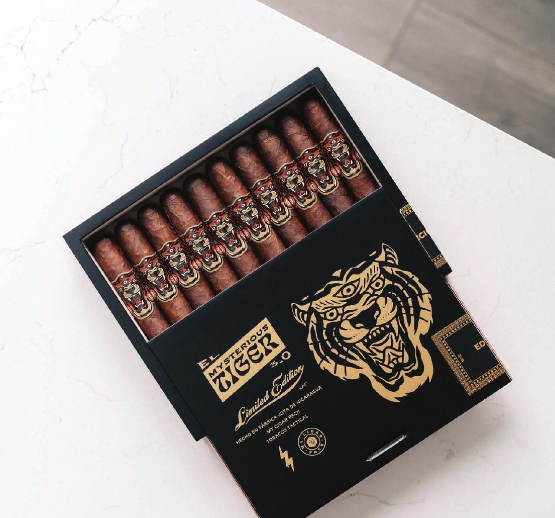 Limited edition collaboration cigar box